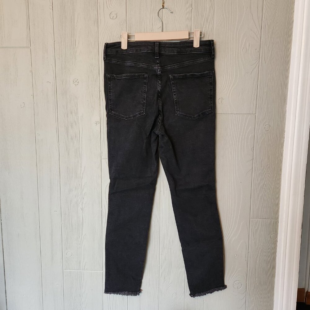 Free People We the Free Raw High-Rise Jegging, Washed Black, 31 NWT - Picture 2 of 8